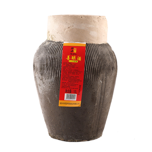 绍山鉴水十二年善酿黄酒10L陶坛装 绍兴半甜型花雕酒糯米老酒20斤