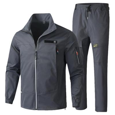 春秋季冲锋衣套装防水