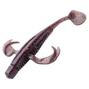 【巡娱宝】飞鱼T尾软饵浮水铅头钩黑坑鳜鱼卷尾软虫添诱鱼剂假饵