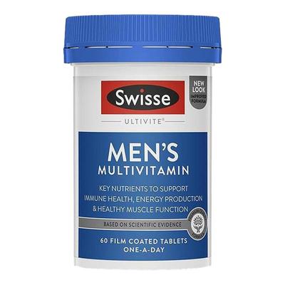 swisse男士复合维生素b族多维能量片增免疫力强抵抗力官方旗舰店