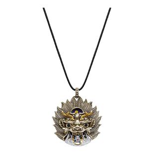 海鸥祥瑞神兽系列龙首吊坠小众设计龙形项链