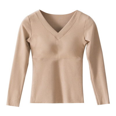 一体固定胸垫免穿文胸