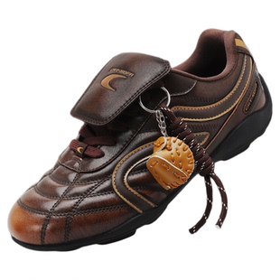 猫与沙发/棕擦色足球鞋新款美拉德复古流浪鞋运动赛车德训鞋子