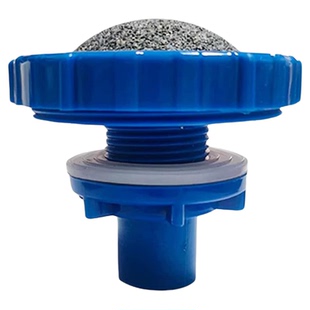 鱼缸上下水口管件内外丝接头对夹式水箱水族溢流底滤PVC水管配件