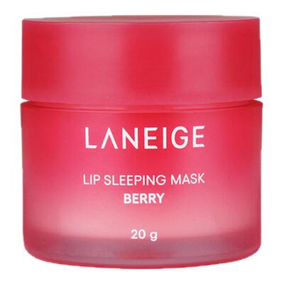 兰芝保湿修护睡眠唇膜莓果味20g