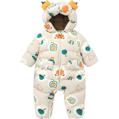 三防迷你巴拉巴拉童羽绒连体衣冬