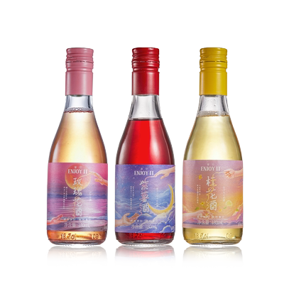 桂花玫瑰冰镇米酒女士花果酒