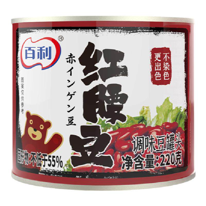 百利红腰豆罐头即食沙拉伴侣