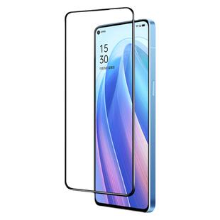 适用opporeno7钢化膜opporeno7pro手机膜opporeno7se全屏覆盖oppo蓝光Reno7高清玻璃Reno7pro新款Reno7se贴膜