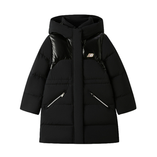 New Balance NB童装25冬男童女童儿童中长款羽绒服鹅绒服7PF43042