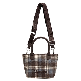 Champion冠军斜挎包25秋冬新款布丁包女复古通勤单肩手提包男背包