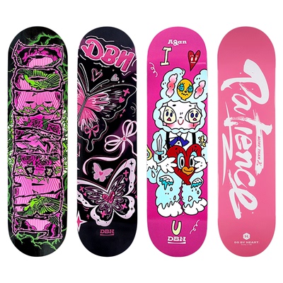 更适合女生初学者的高颜值滑板