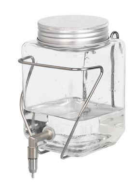 鹦鹉饮水器玻璃撞针水壶喂水器
