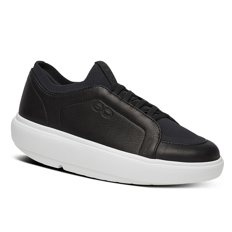 OOFOS秋季新款小白鞋一脚蹬减震平底时尚百搭女款户外休闲运动鞋