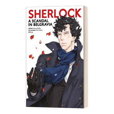 英文原版 Sherlock A Scandal In Belgravia 神探夏洛克漫画 王室丑闻 英文版 进口英语原版书籍