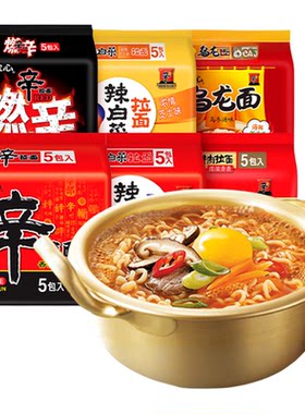 农心辛拉面辣白菜拉面多口味选择