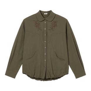 COTEMP YOKE FUNCTION JACKET 25FW新款西部风刺绣衬衫夹克外套女