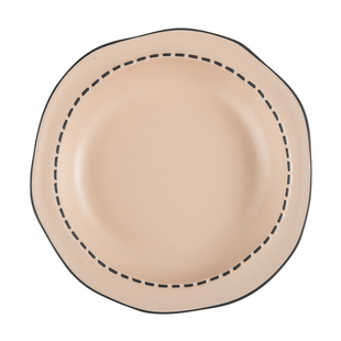 Endless stars仪式感餐具陶瓷餐盘饭碗椭圆鱼盘简约奶油色家用ins