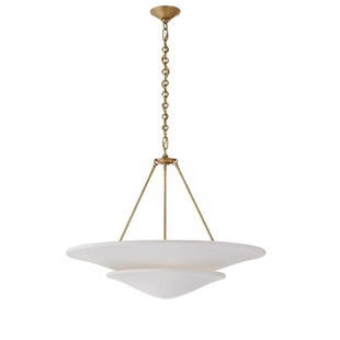 美式vc法式客厅餐厅石膏全铜吊灯设计师复古复古别墅卧室侘寂风灯