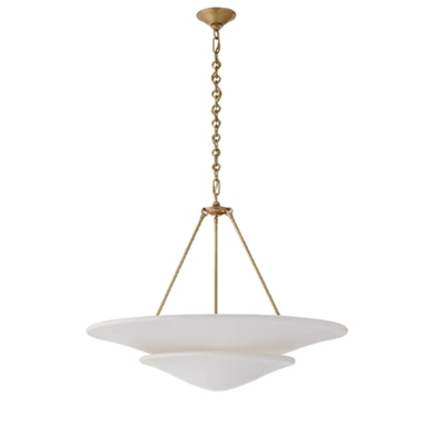 美式vc法式客厅餐厅石膏吊灯