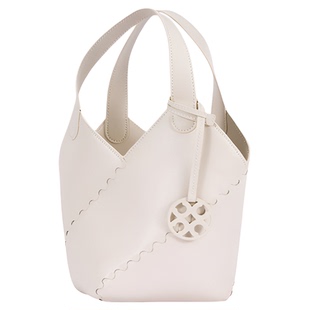 Orange Cube粽叶包菜篮子水桶包手提大容量真皮斜挎包通勤包包女