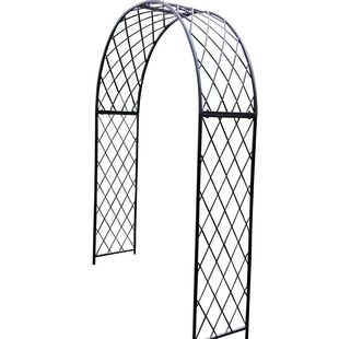 欧式铁艺拱门花架爬藤架庭院户外鲜花拱门月季爬藤庭院花园花支架