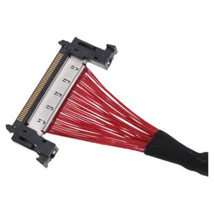 8K高速同轴线4K屏线0.5间距高速信号传输线缆FI-RE41P同反面
