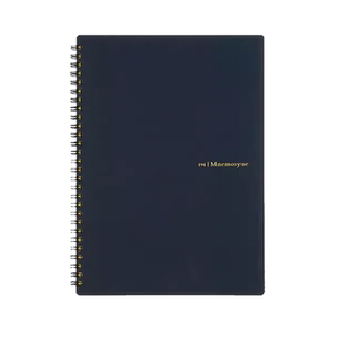 日本maruman满乐文记忆女神线圈本上翻笔记本方格本商务便签记事