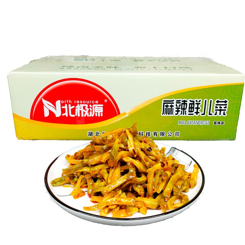 北极源麻辣鲜儿菜榨菜丝净重8斤