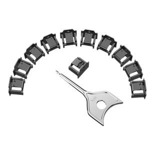 维智控rj45网口锁网口封堵器网络端口安全锁网线接口堵头交换机封口塞