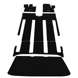 适用于2024款翼真L380脚垫 l380六座八座内饰改装纯羊毛地毯脚垫