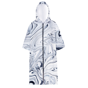 安泊来潜水斗篷吸水速干浴巾成人毛巾游泳冬训浴袍冲浪浮潜防风