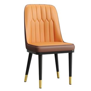 餐椅家用餐桌椅子轻奢高级感餐厅吃饭凳子靠背2025新款铁艺麻将椅