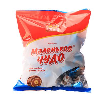 俄罗斯巧克力奶罐榛仁夹心混合糖果喜糖网红年货散装休闲零食品