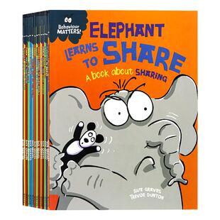 Behaviour Matters 行为很重要20册套装英文原版绘本 幼儿情商培养儿童英语早教启蒙故事书 Sue Graves 情绪管理图画书 4-8岁