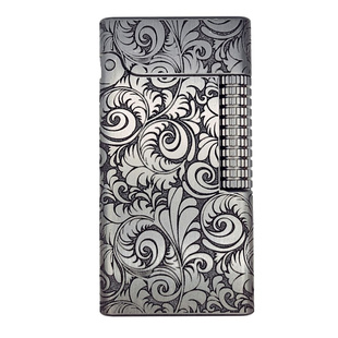 圣哥二代手动推盖小火灵珠迷你版侧滑纯钛钛合金机械煤油打火机男