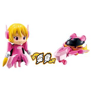 猪猪侠之超星战舰队萌宠 变形机器人铁拳虎火焰鹤五合体套装玩具