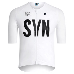 SYN Pro Tech男女夏季公路自行车高弹速干透气竞技专业骑行服短袖
