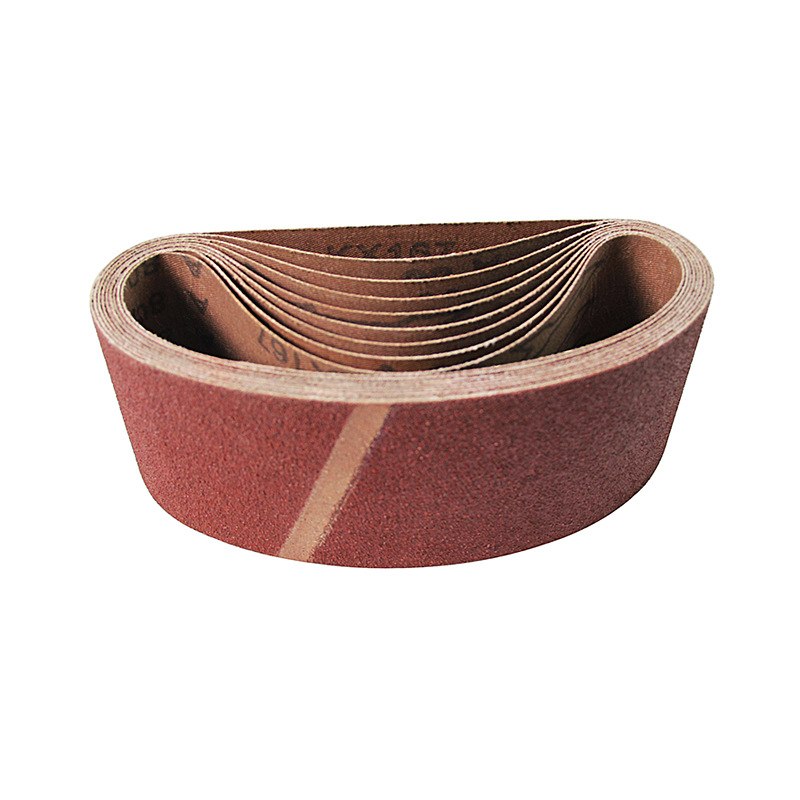 星泰批发棕刚玉红砂除锈打磨抛光砂带机专用硬布砂纸砂布砂带