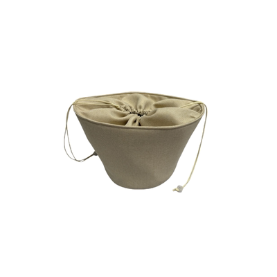 适用圣罗兰panier拉菲草编包小号内胆包中包撑抽绳收纳整理内衬