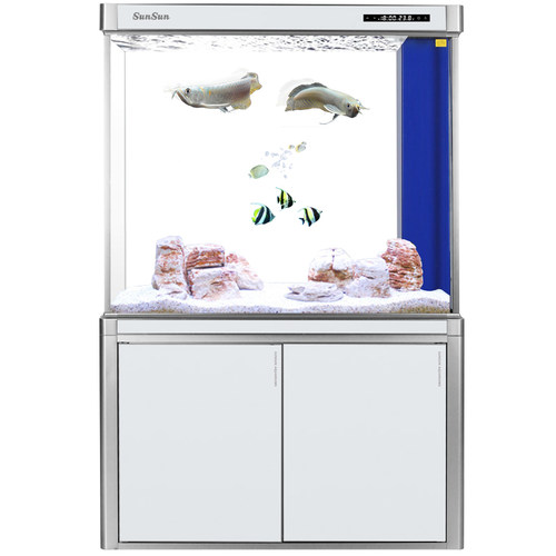 森森大型落地隔断鱼缸玻璃水族箱客厅生态缸底过滤家用缸免换水