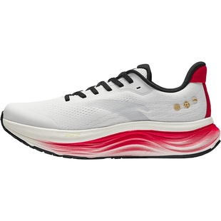 安踏男鞋PG7旅步v2丨专业减震跑步鞋本命年红色冬季新款运动鞋子