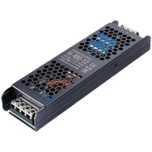 led线性灯变压器220V转12V24V灯箱广告牌超薄黑金刚直流开关电源