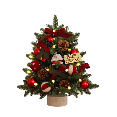 迷你圣诞树20254新款ins风仿真