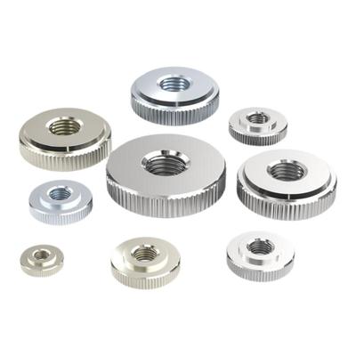 【全网热卖】滚花薄头手拧螺母