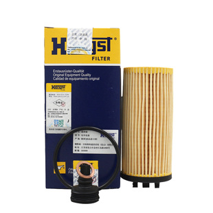 汉格斯特E38HD106适配老奔驰M271引擎1.8T机滤机油滤芯格滤芯清器