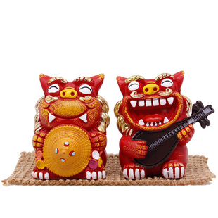 狮三百石狮子金门厦门鼓浪屿特色纪念品风狮爷石敢当摆件伴手礼物