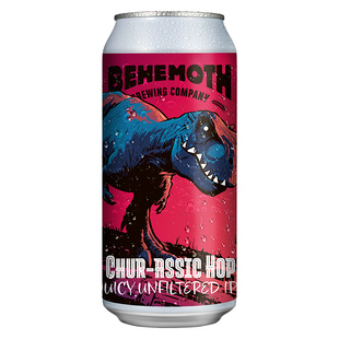 比萌巨兽家族浑浊IPA脑海里的微笑/酒花开颅术双倍新西兰精酿啤酒