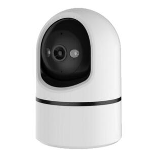 雄迈超级看看监控摄像头无线插卡wifi室内桌面摆放双目云台摇头机