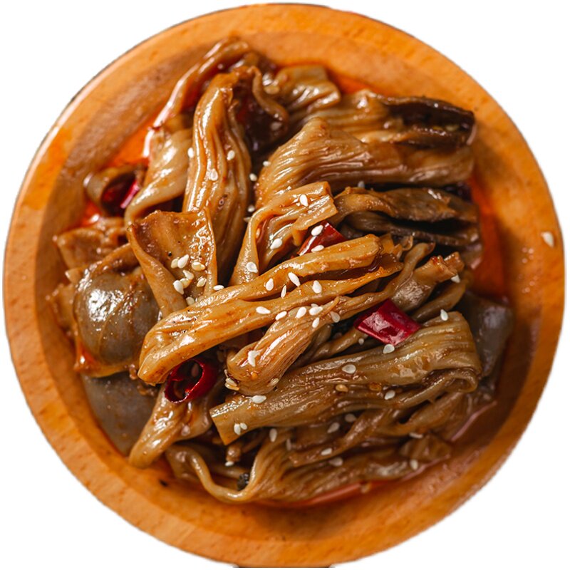 糯娃麻辣鸭肠头冷吃郡把麻辣重庆特产解馋零食小吃即食卤味熟食